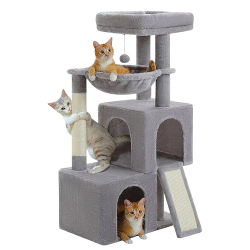 Arbre à Chat 105cm avec 2 Niches